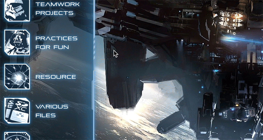 文件夹图标与壁纸融合为一体,兼具使用性