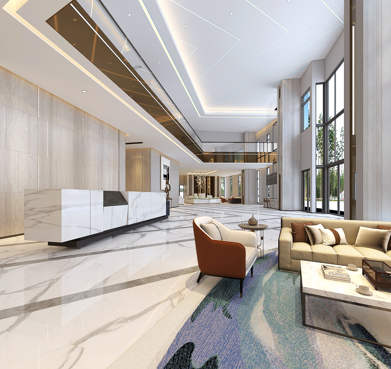 山东卫东化工办公楼设计案例