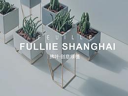 拂叶创意绿植 品牌视觉