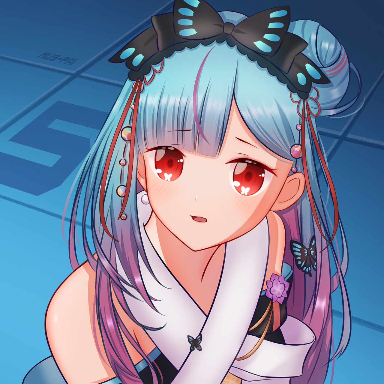 『润羽露西娅一周年纪念』倒计时美宣插画