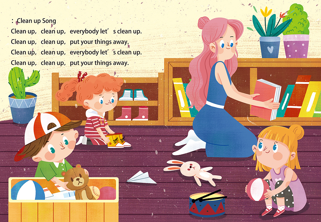 儿歌英语|插画|儿童插画|依依灬 - 原创作品 - 站酷 (zcool)