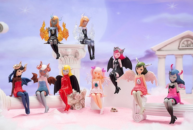 潮流玩具多萝西百变恶魔公主系列盲盒暗黑甜酷风