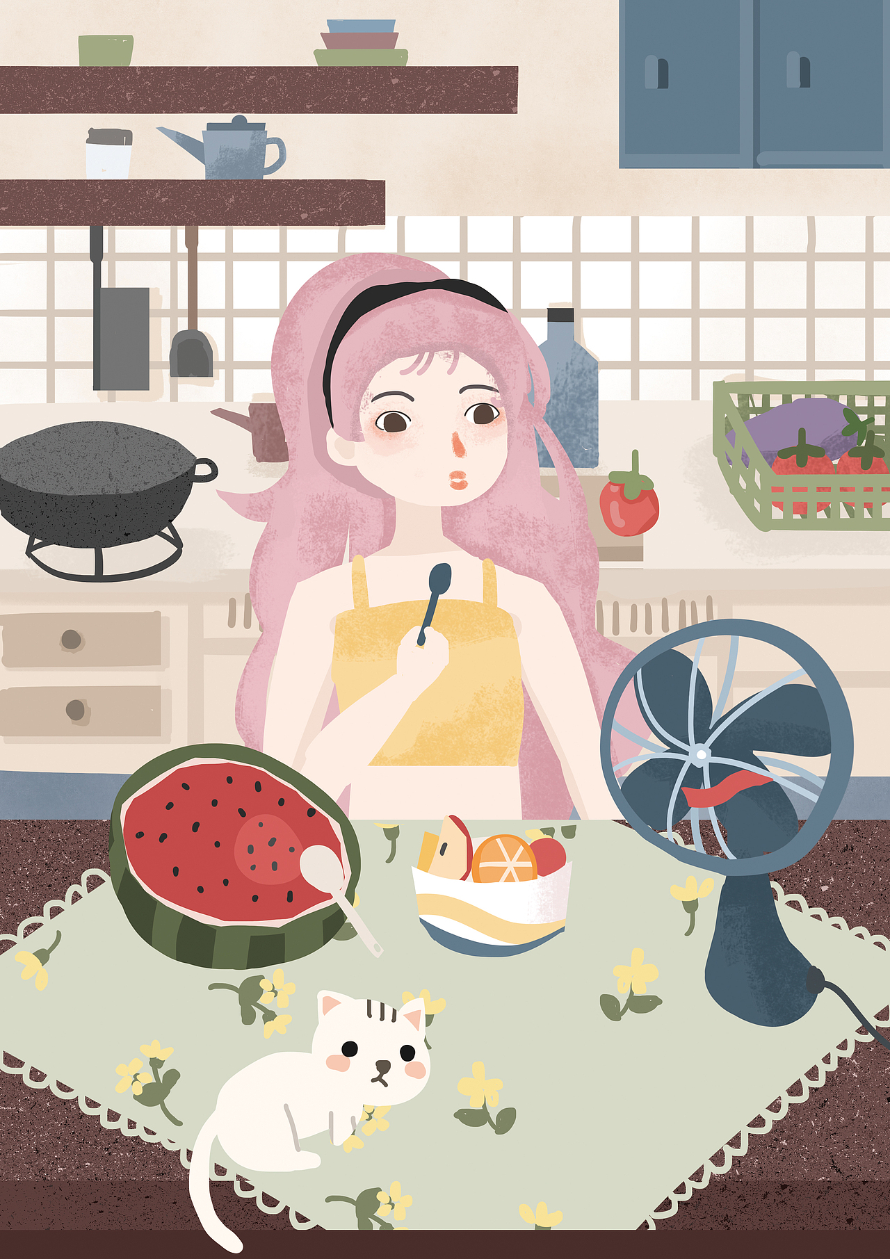 近期插画作品（图ZMTY4MjI4OTYw） - 商业插画 - 站酷设计师斑点小哥哥原创素材 - 站酷ZCOOL