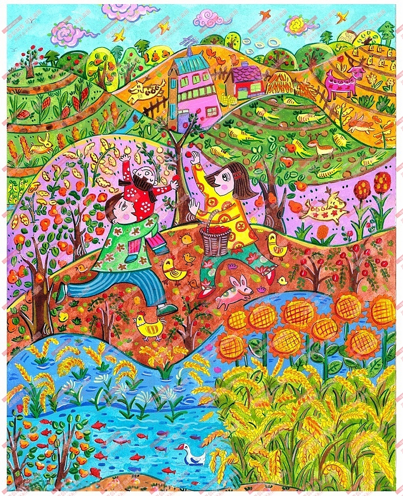 电脑作品 学生绘画 电脑绘画作品 中小学电脑绘画作品（图ZMTE5MTYzMTg0） - 艺术插画 - 站酷设计师sucaionline2020原创素材 - 站酷ZCOOL