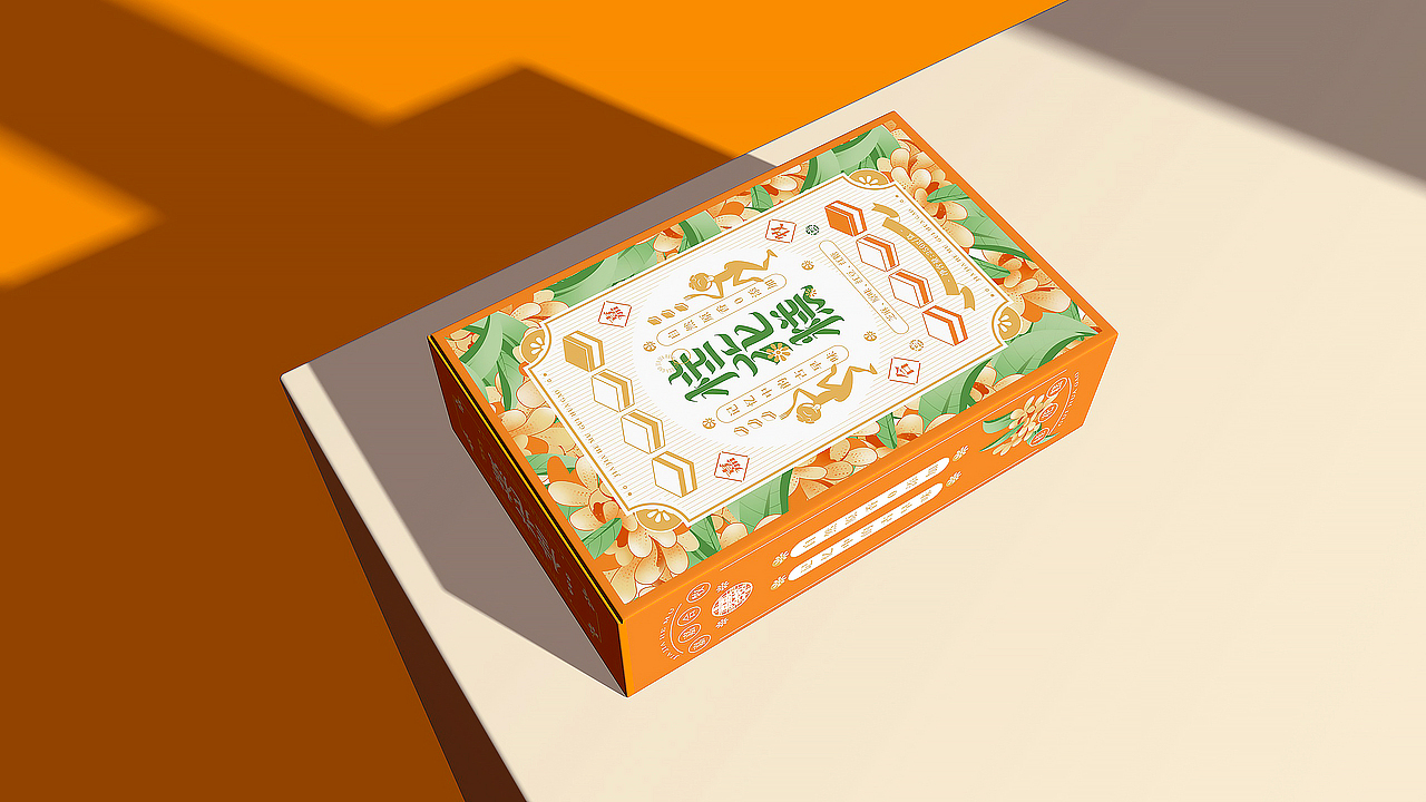 “嘉嘉合牧”-品牌设计策略-桂花糕包装应用及延展