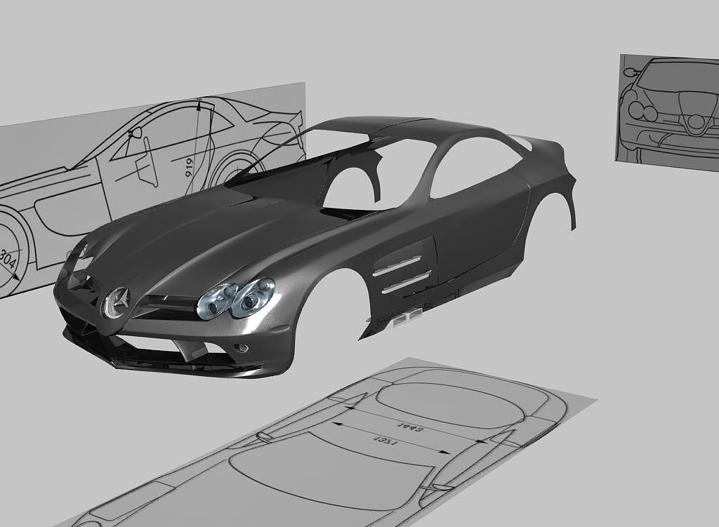 BENZE SLR 未完成。