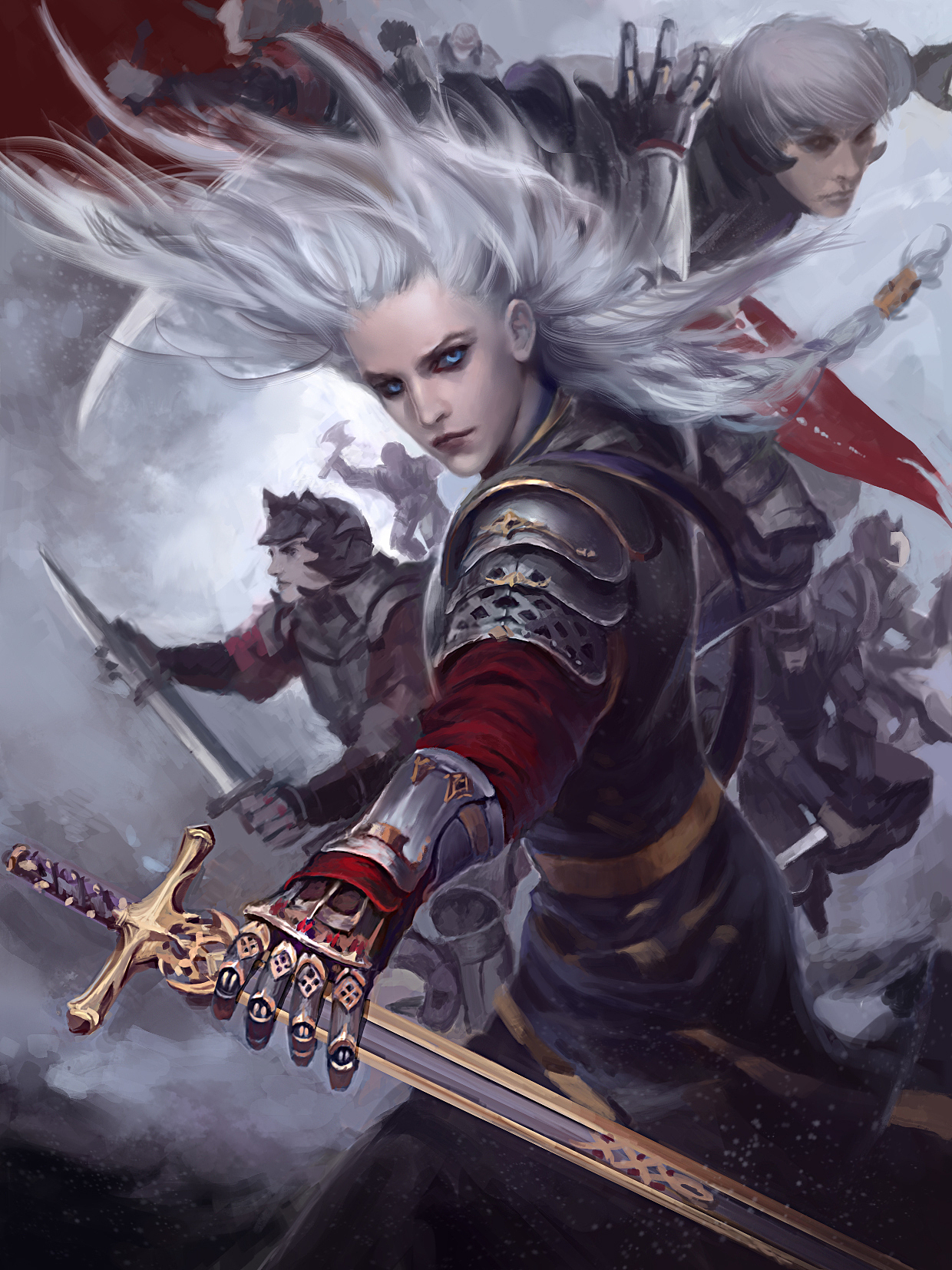 临摹纹银临摹纹银临摹brom临摹brom1原创作品插画创作习作《芈月传》