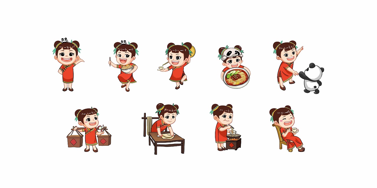 餐饮品牌设计-锦小七（图ZMjk0ODk4MDcy） - 品牌 - 站酷设计师时响文化品牌设计原创素材 - 站酷ZCOOL