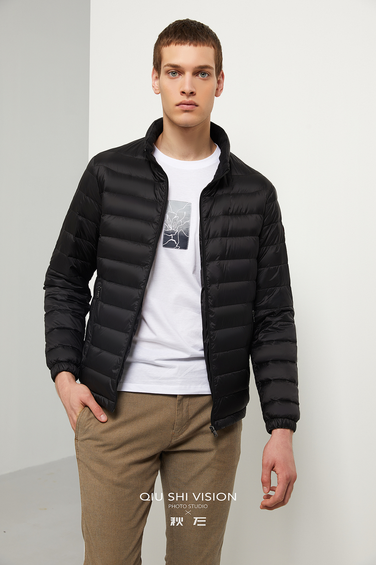 波司登羽绒服 男装羽绒服 电商棚拍