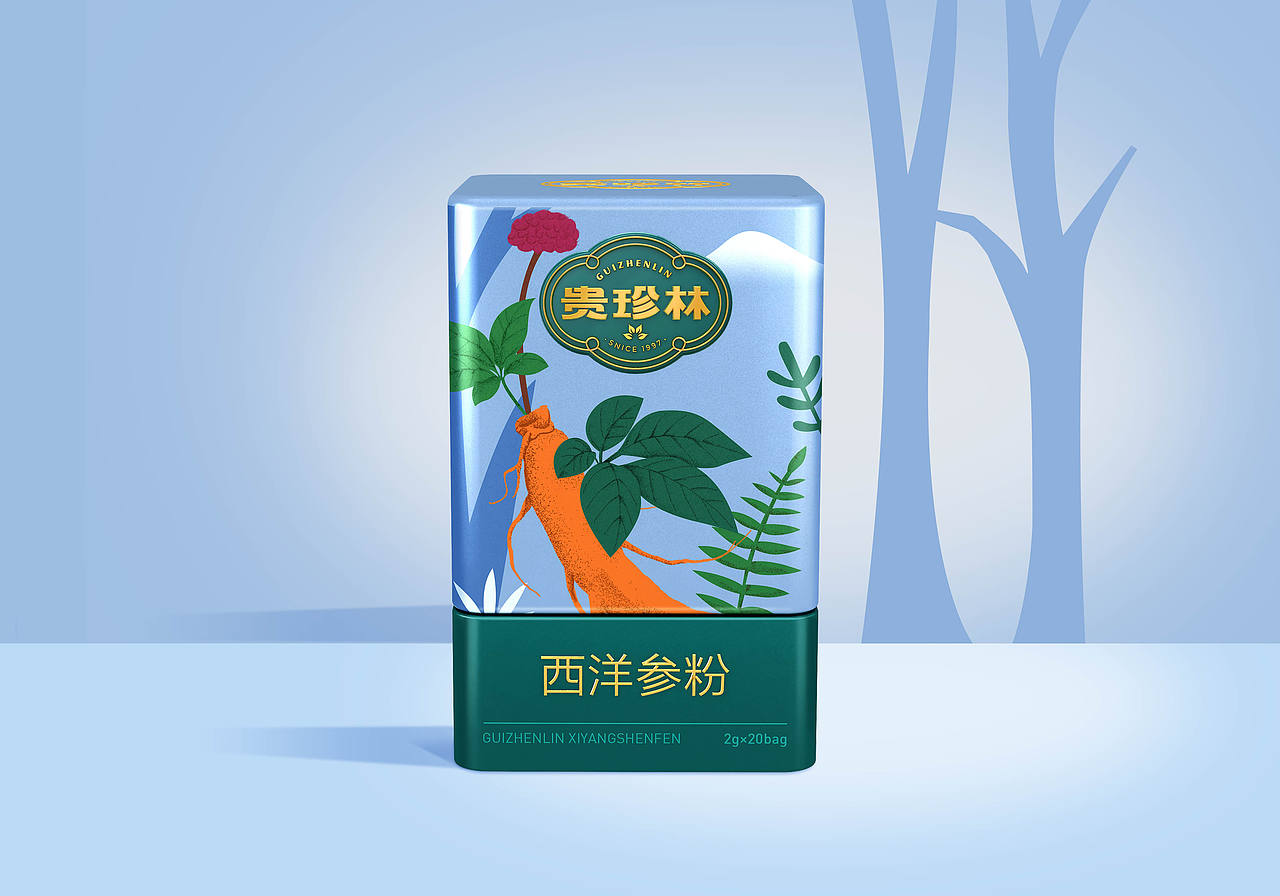 贵珍林（图ZMjE3MjQyNjgw） - 包装 - 站酷设计师李华清_设计原创素材 - 站酷ZCOOL