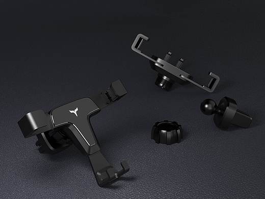 车载手机架 动画制作