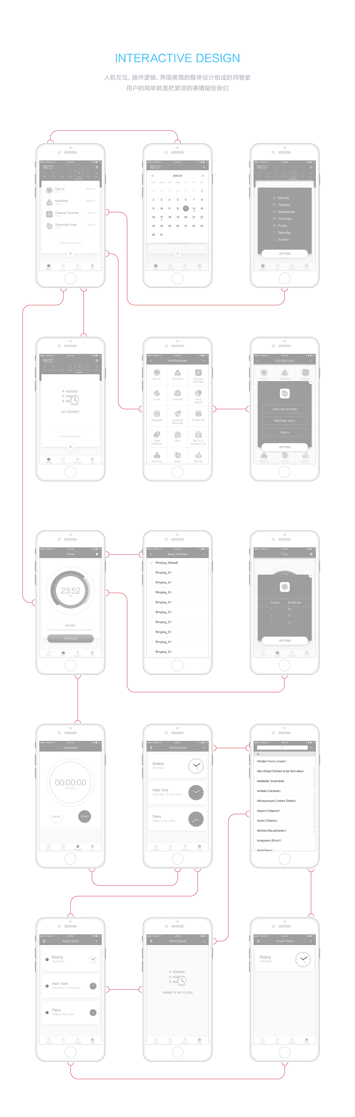 时间管家APP_概念设计（图ZNTk4NTM0OTI=） - APP界面 - 站酷设计师黑马青年原创素材 - 站酷ZCOOL