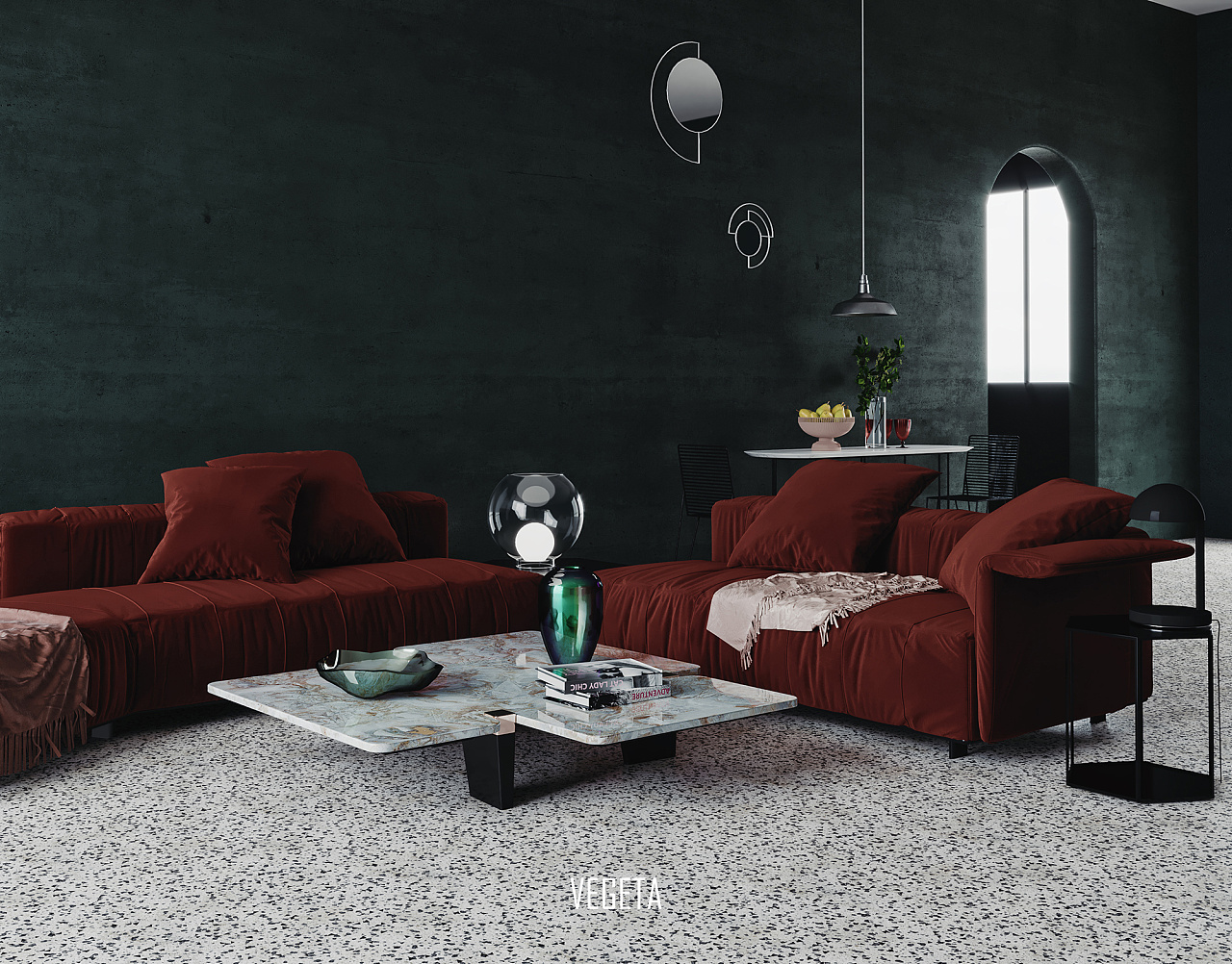 红&绿|空间|室内设计|Vegeta_Y - 原创作品 - 站酷 (ZCOOL)