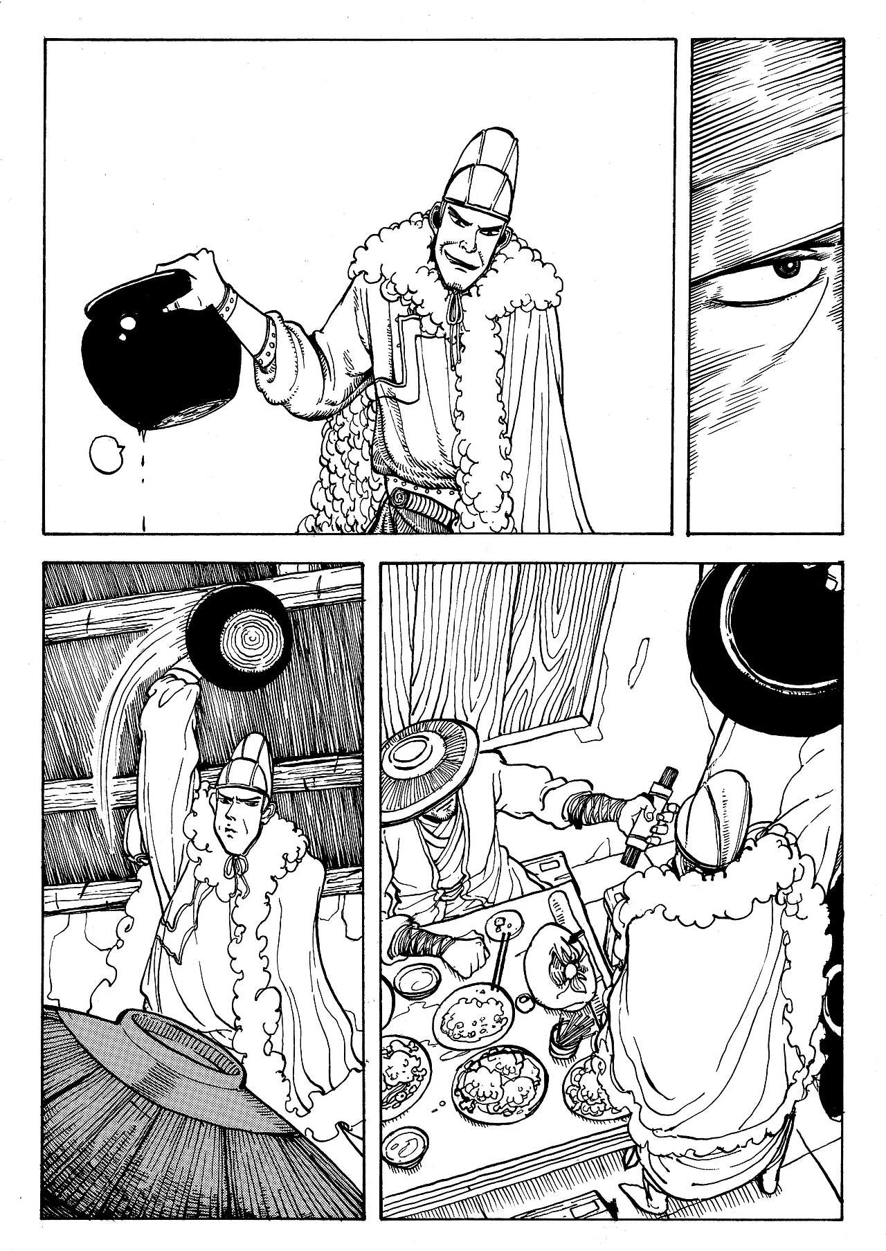 授权有妖气漫画作品，漫画《客栈》第一章 酒客（图ZMTU4NzcyMTI=） - 中/长篇漫画 - 站酷设计师Edwarde_Liu原创素材 - 站酷ZCOOL