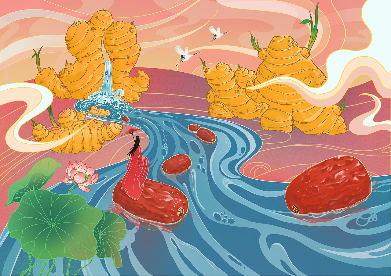 旧图（图ZMjQ4NDMyNjI4） - 商业插画 - 站酷设计师一尾巴浪鱼原创素材 - 站酷ZCOOL