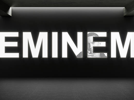 黑白空间EMINEM 2K壁纸