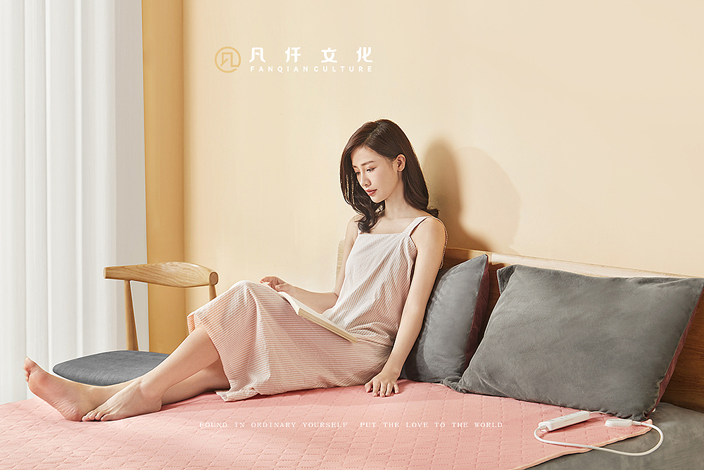 电热毯模特场景拍摄 日用家电| 凡仟文化（图ZMjc0Njk0NDMy） - 人像摄影 - 站酷设计师凡仟文化原创素材 - 站酷ZCOOL