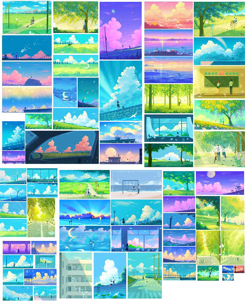 2022插画年度总结