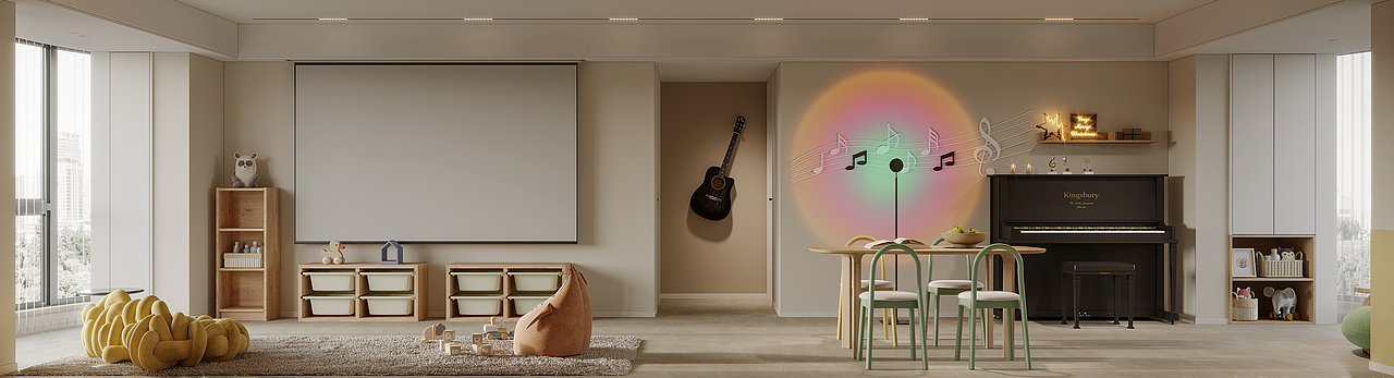 现代简约风格效果图表现（图ZMjkyMTgyMjg4） - 家装设计 - 站酷设计师呜叽唛叽原创素材 - 站酷ZCOOL