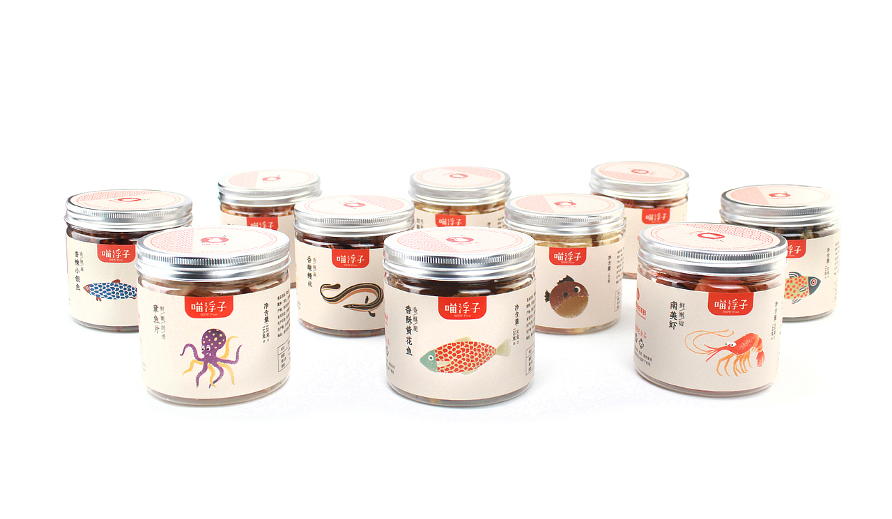 喵浮子-海鲜零食品牌