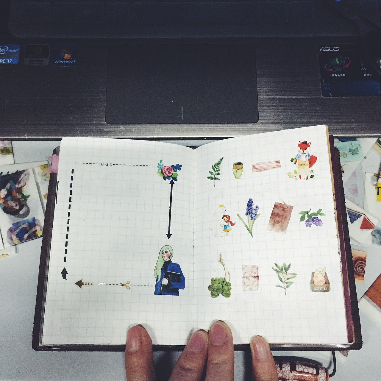 手账；排版；胶带（图ZNDUzODY0NzY=） - 书籍/画册 - 站酷设计师陈陈_C原创素材 - 站酷ZCOOL