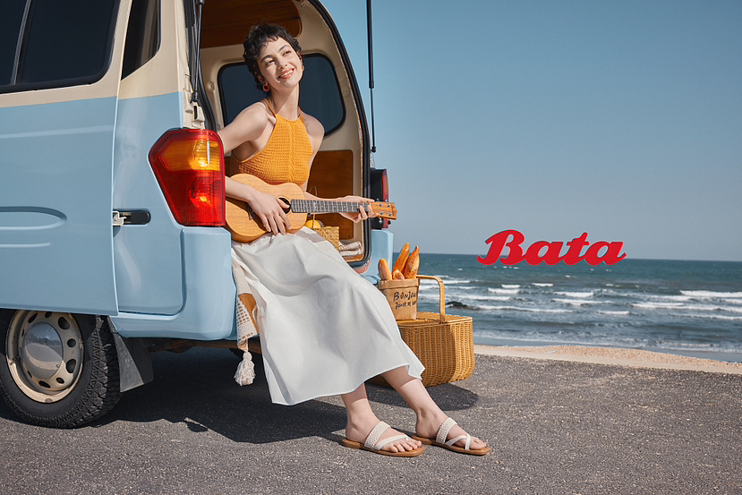 松弛感女鞋形象｜BATA（图ZMzY4ODkwOTY0） - 产品摄影 - 站酷设计师TMOST电商视觉原创素材 - 站酷ZCOOL