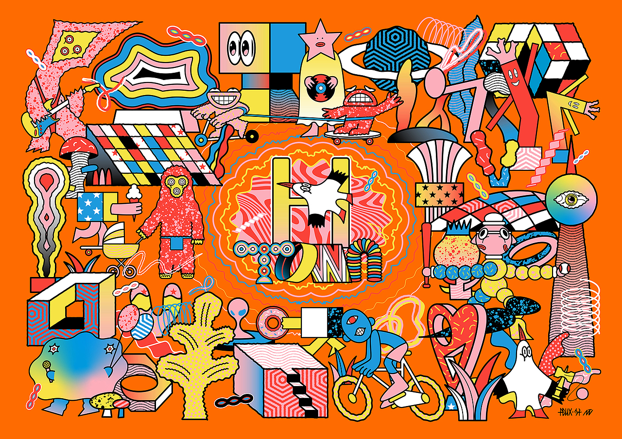 艺术kv这次受到邀请为庆祝上海五角场合生汇3周年北京/艺术工作者/3年