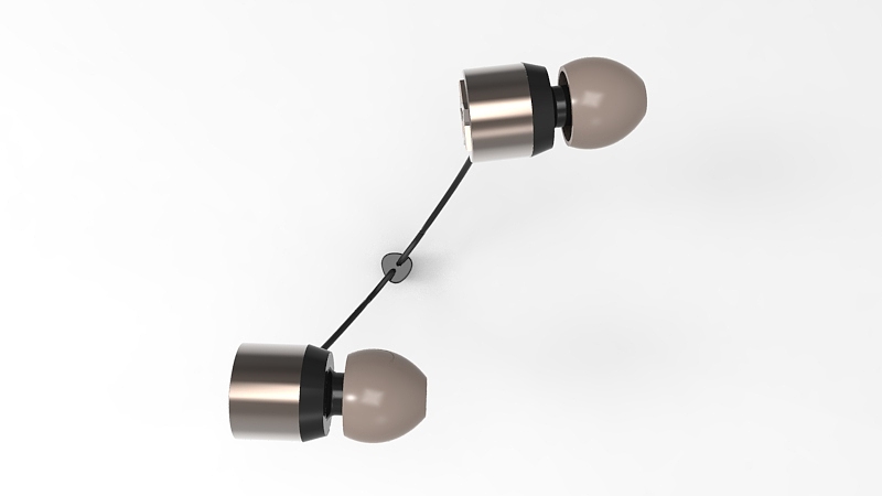 耳机ID外观设计-金属"5星"耳机_第二波