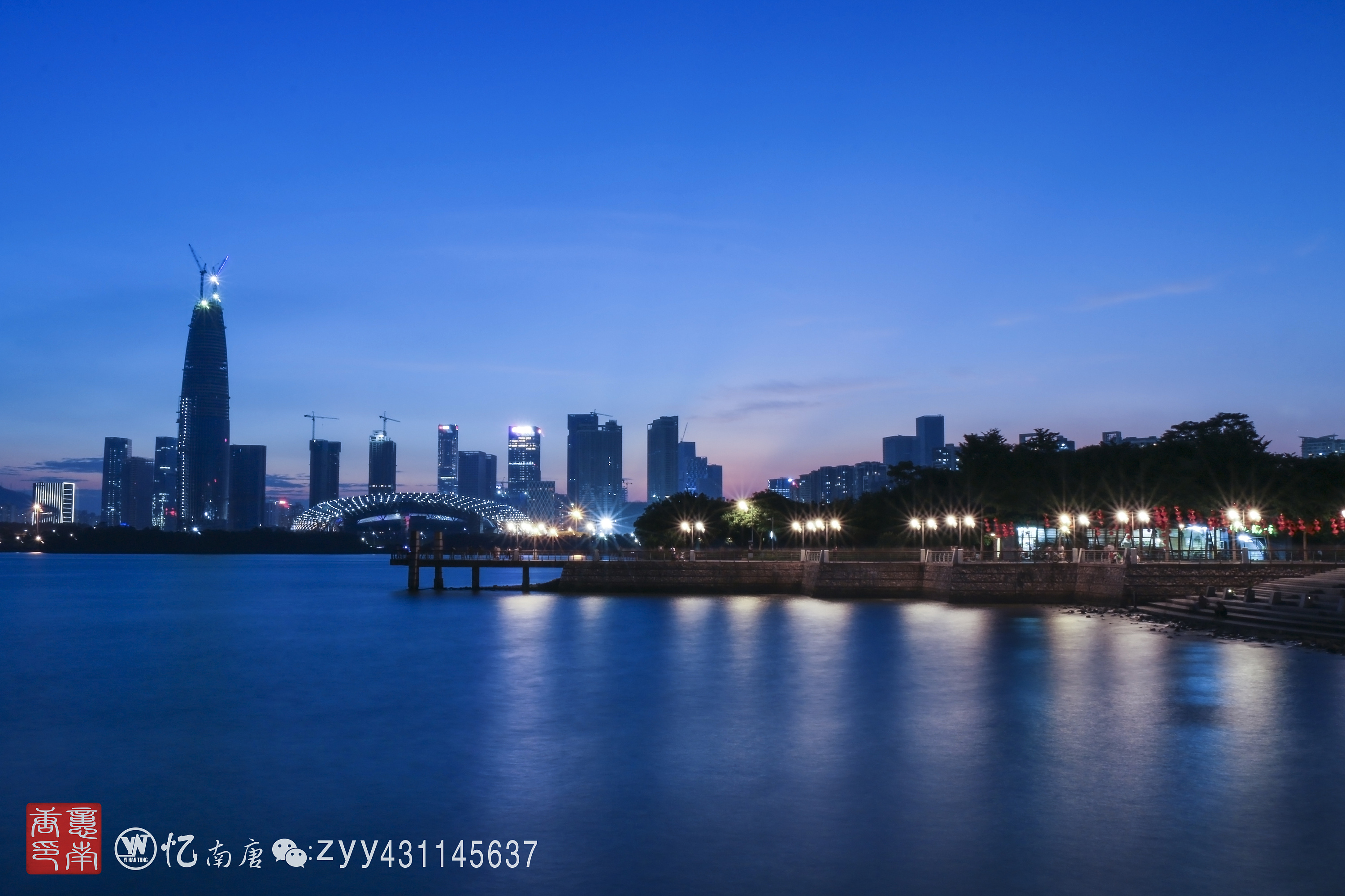深圳湾夜景|摄影|风光|Nante - 原创作品 - 站酷 (ZCOOL)