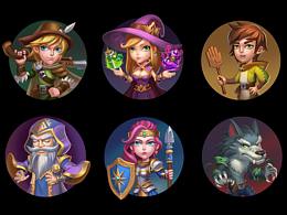 狼人殺頭像原畫