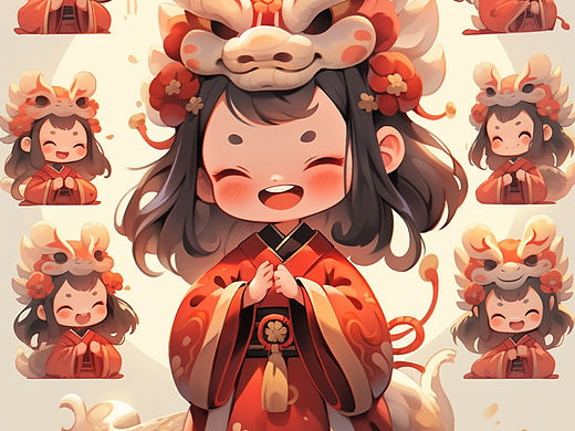 MJ AI生成 IP形象27