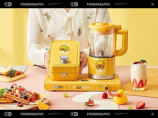 Apixintl轻食机 ✖ 小黄鸭 ✖ foodography