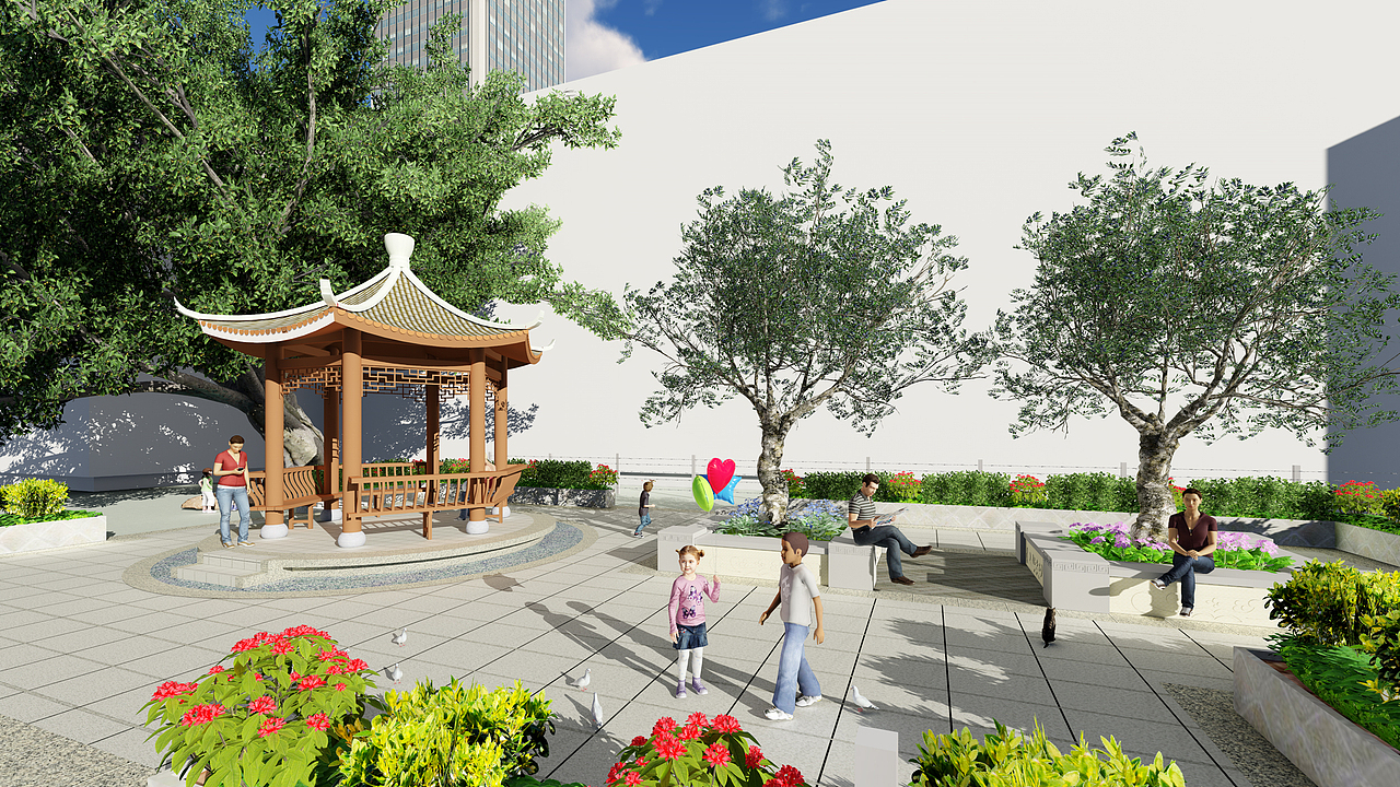 景观设计:《街旁公园景观设计》