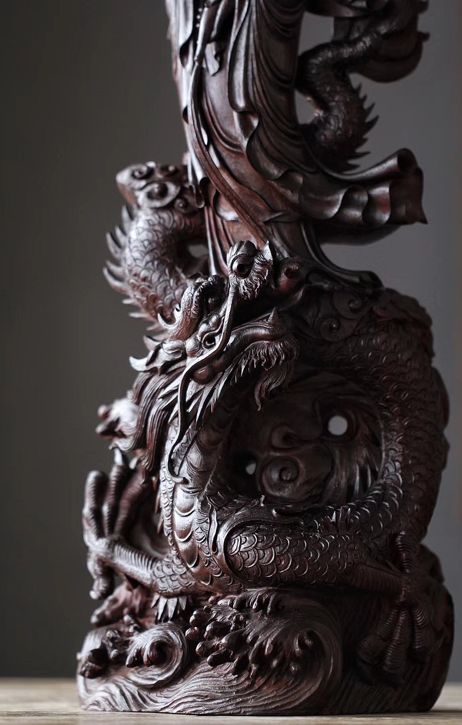 骑龙观音像（图ZMTQ3MTcyOTg0） - 工艺品设计 - 站酷设计师檀韵红木艺术原创素材 - 站酷ZCOOL