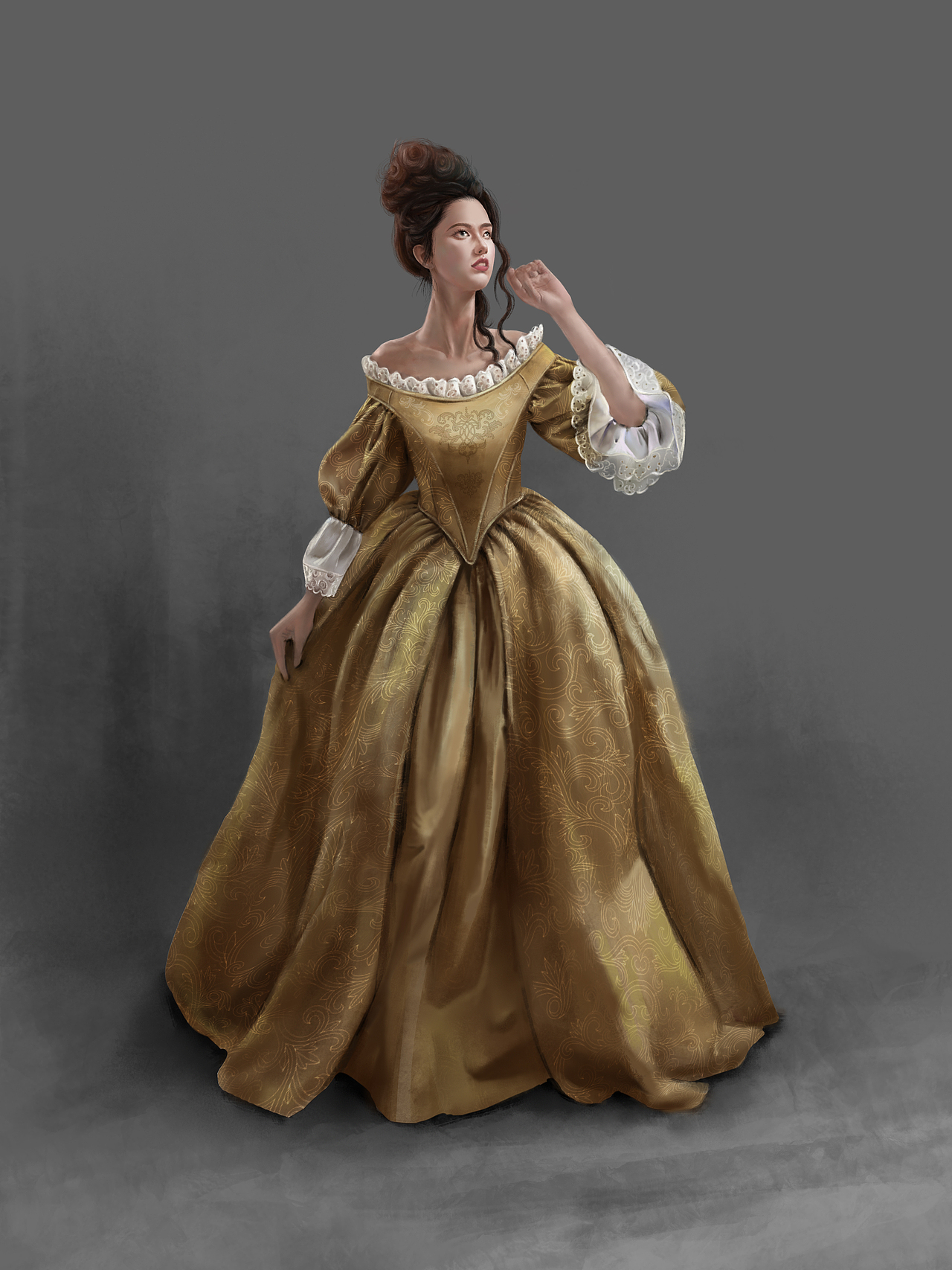 火星人教育-学生人物创作作品(创作习作)