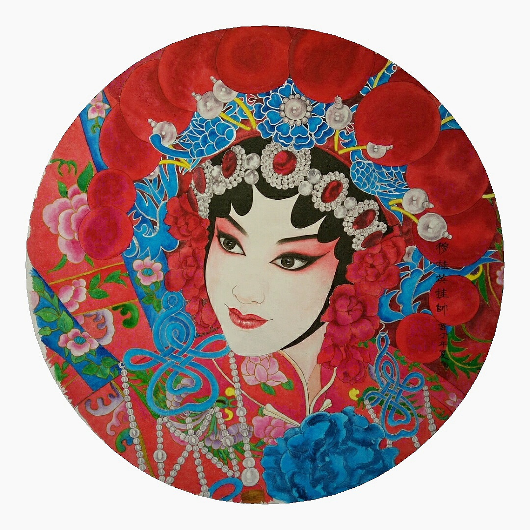 穆桂英|插画|艺术插画|黑猫画手 - 原创作品 - 站酷 (zcool)