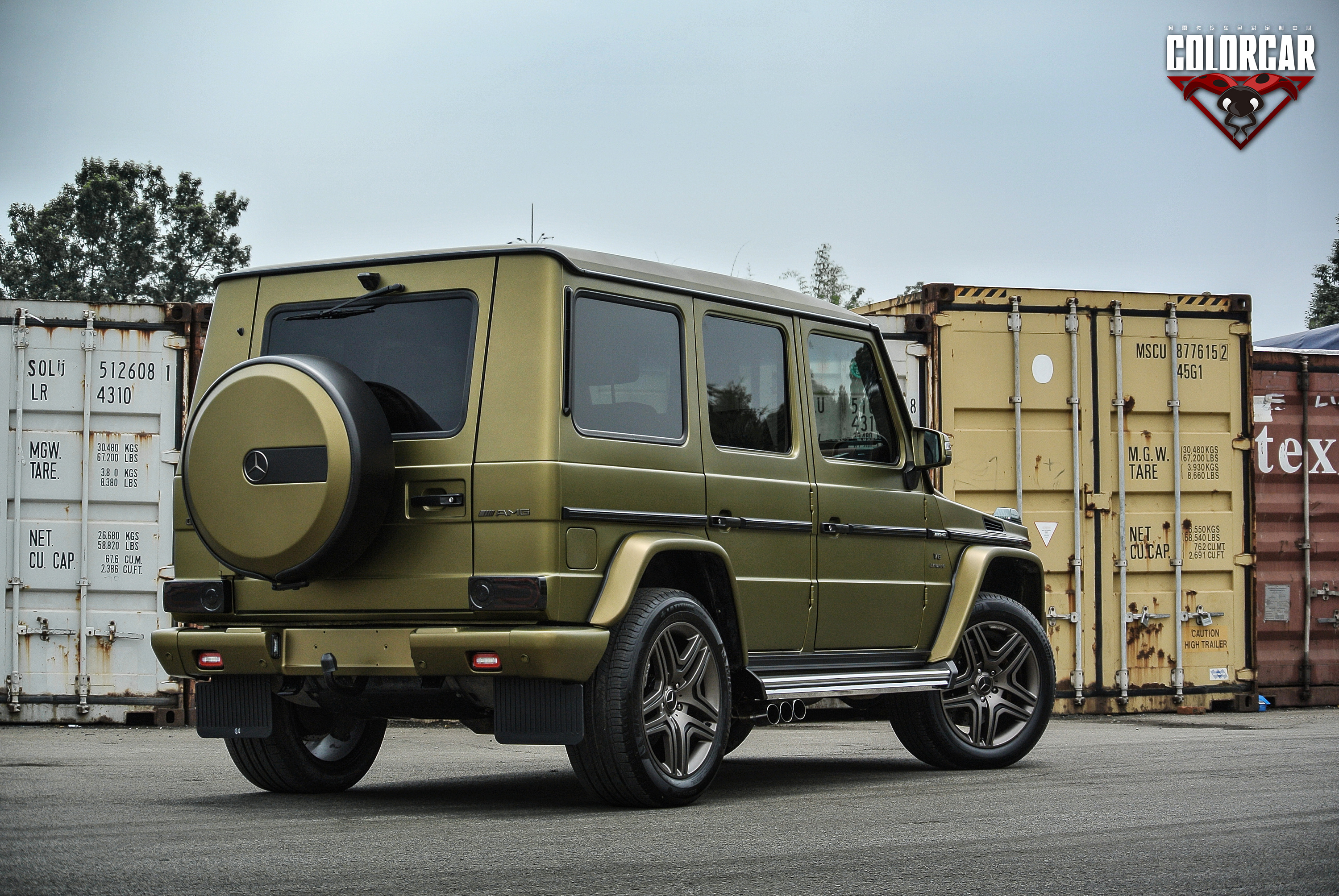 大g军绿哑光漆面