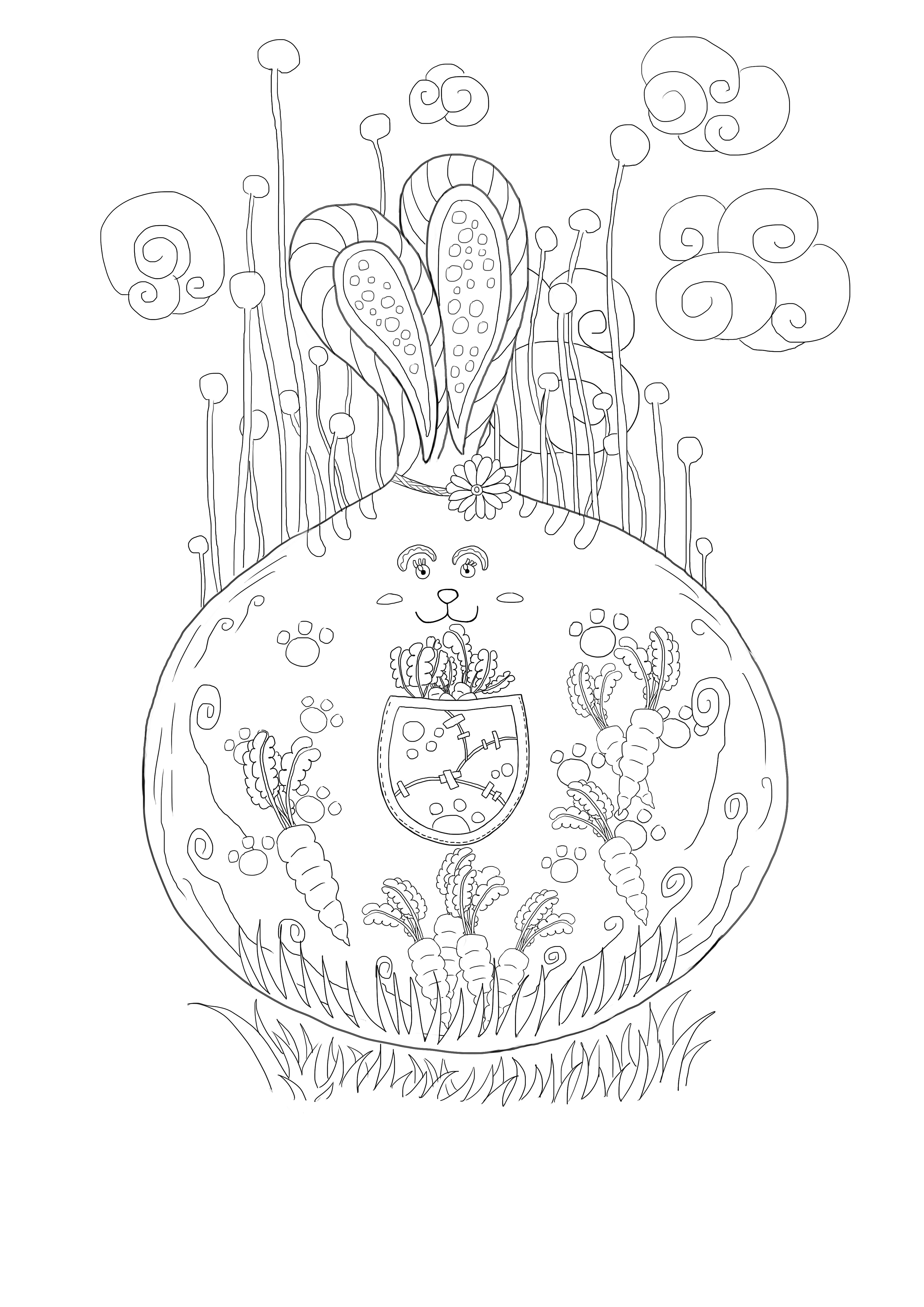 装饰插画填色本设计 线稿合集