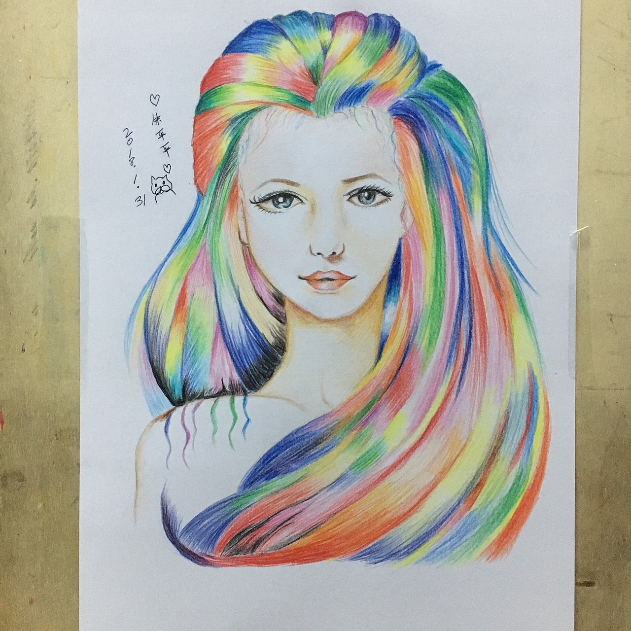 彩铅（临摹）（图ZMTA0MjMyMjQ0） - 绘画 - 站酷设计师疯狂的猪原创素材 - 站酷ZCOOL
