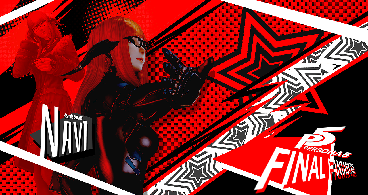 P5-FF14联动（图ZMjA1NjcyNDcy） - 修图/后期 - 站酷设计师mohon原创素材 - 站酷ZCOOL