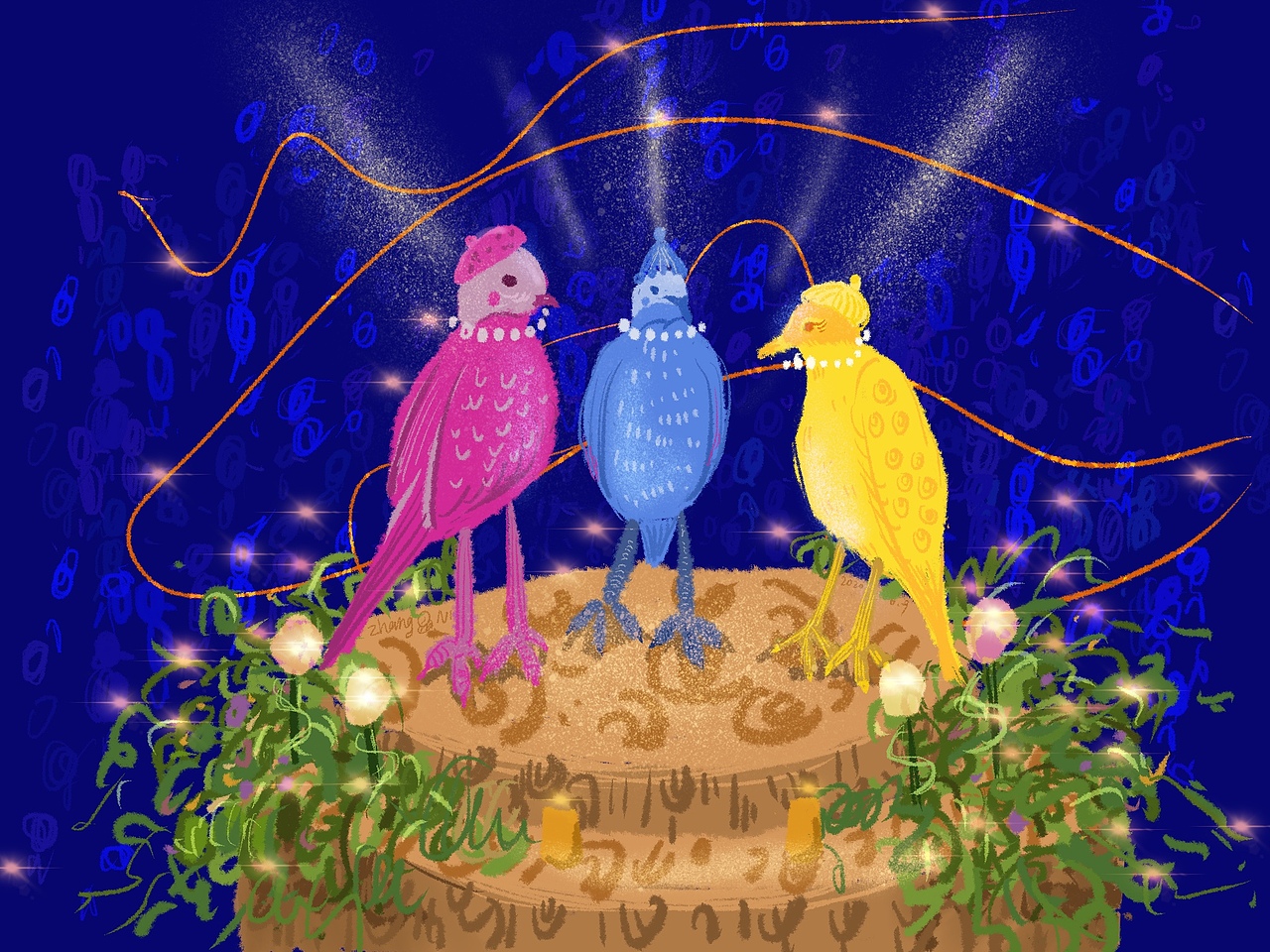 小张日绘之动物篇（图ZMjE0MTM0NDIw） - 创作习作 - 站酷设计师小张吃蛋梨原创素材 - 站酷ZCOOL