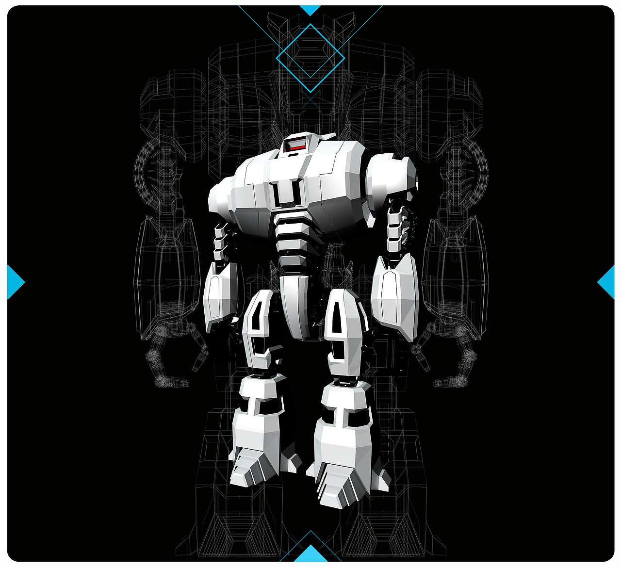 机器人海报（图ZMTAzNTAzODA0） - 海报 - 站酷设计师看践原创素材 - 站酷ZCOOL