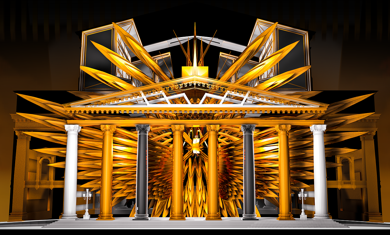 YIGE - C4D渲染 - THE DREAMLAND - 2017（图ZMTIyMzg5NzE2） - 场景 - 站酷设计师周圣宇_Anthem原创素材 - 站酷ZCOOL