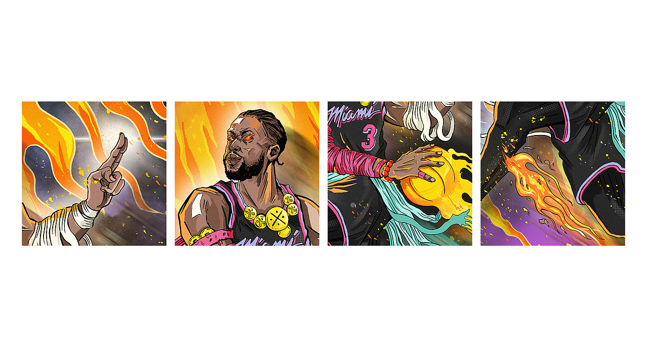 篮球好汉之德维恩韦德nbaheroes