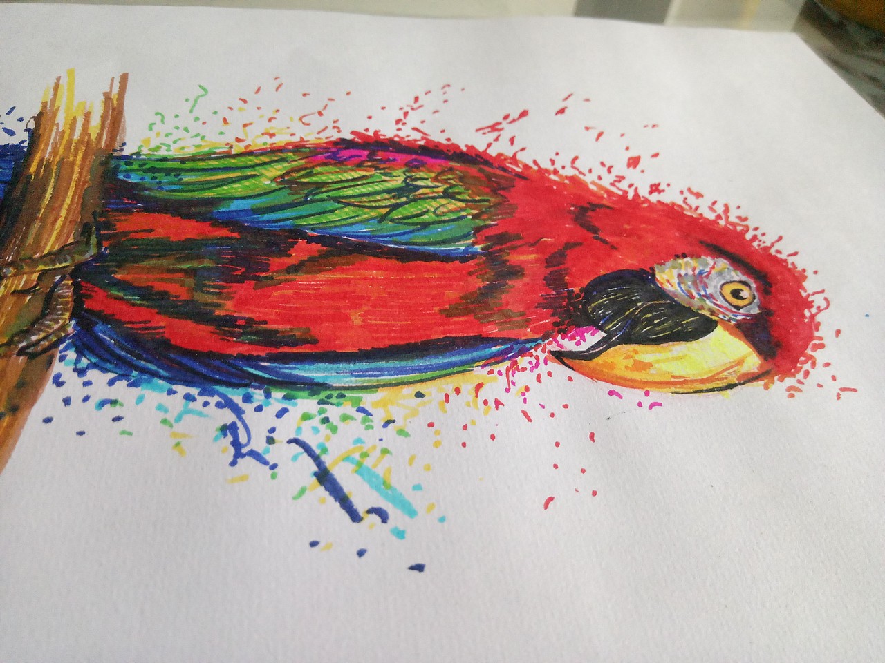 水彩笔画！（图ZMTE3MzUzMjE2） - 新锐潮流插画 - 站酷设计师flyjiang原创素材 - 站酷ZCOOL