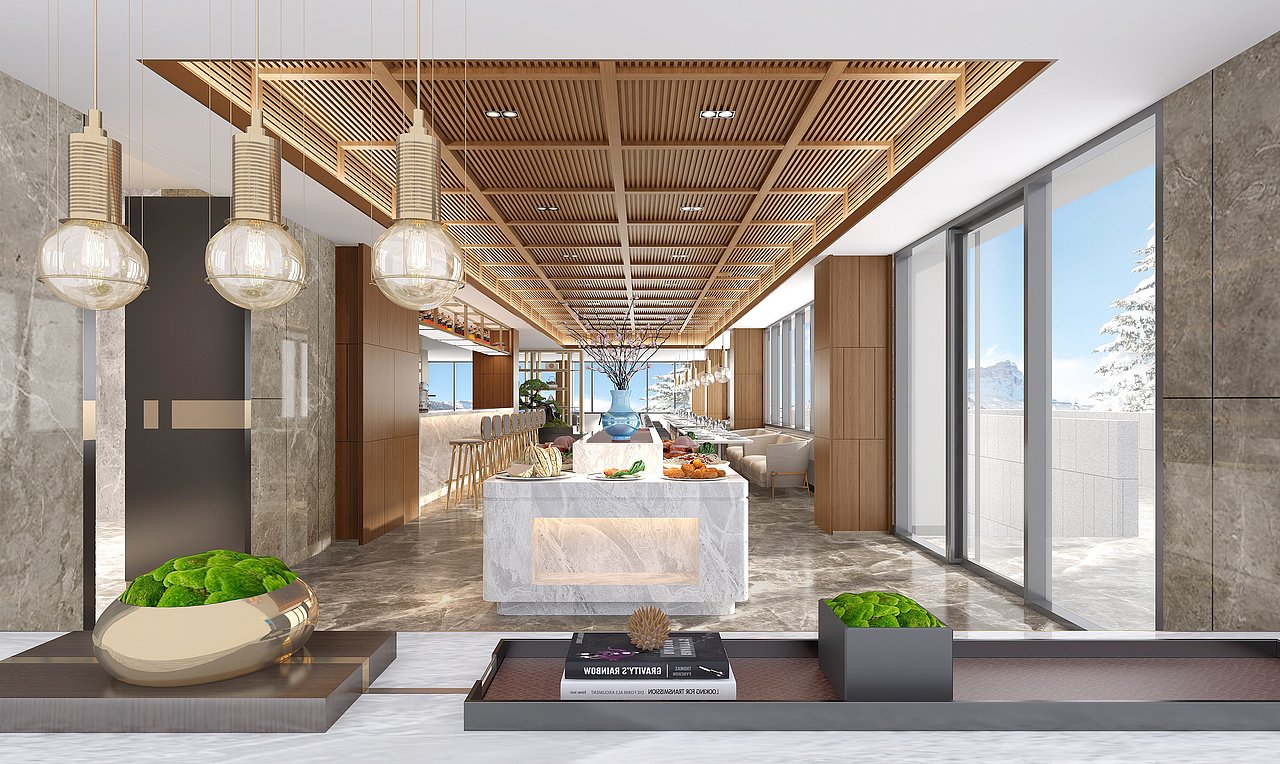 牛头设计——工装酒店 公共空间作品