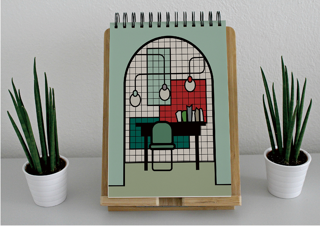 室内小插画（图ZMTIxMTk0MzM2） - 商业插画 - 站酷设计师半抹清新原创素材 - 站酷ZCOOL