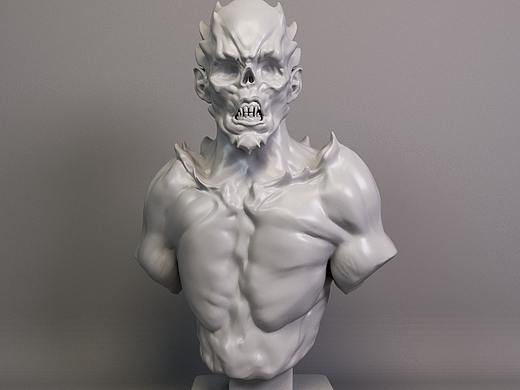 zbrush次时代手办模型雕刻