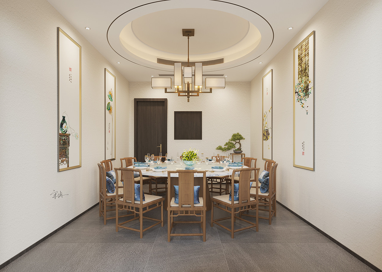 中式餐厅 | 古典的端庄之美