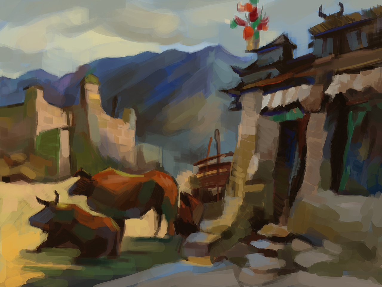 去年末到现在的一些绘画练习（图ZNTUyNDM4OA==） - 绘画 - 站酷设计师jimmydeath原创素材 - 站酷ZCOOL